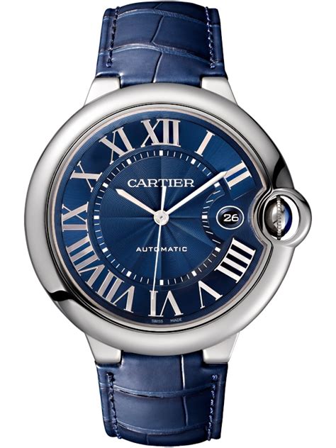 blue ballon cartier watch|cartier ballon bleu 42mm steel.